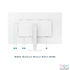Kép 12/13 - Samsung 32" LS32D701EAUXEN LED monitor
