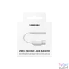 Kép 4/4 - Samsung USB-C Headset Jack adapter White speciális átalakító