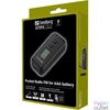 Kép 6/6 - Sandberg Pocket Radio FM for AAA battery Black hi-fi