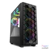 Kép 1/8 - Sharkoon RGB Hex Tempered Glass Black gépház