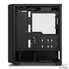 Kép 7/8 - Sharkoon RGB Hex Tempered Glass Black gépház
