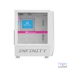 Kép 7/7 - Spirit Of Gamer Intinity Dark Tempered Glass White gépház