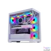 Kép 1/3 - Spirit Of Gamer Spark RGB Tempered Glass Arctic gépház