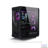 Kép 3/6 - Spirit Of Gamer Rogue 7 RGB Tempered Glass Black gépház