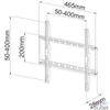 Kép 4/5 - TECHLY  Fixed Slim Wall Mount LED TV LCD 23-55" Black