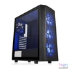 Kép 3/8 - Thermaltake Versa J24 Tempered Glass RGB Edition Black gépház