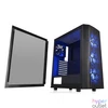 Kép 4/8 - Thermaltake Versa J24 Tempered Glass RGB Edition Black gépház