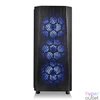 Kép 6/8 - Thermaltake Versa J24 Tempered Glass RGB Edition Black gépház