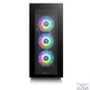 Kép 5/6 - Thermaltake Divider 500 ARGB Tempered Glass Black gépház