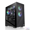 Kép 1/6 - Thermaltake Divider 370 TG ARGB Mid Tower Chassis Tempered Glass Black gépház