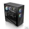 Kép 2/6 - Thermaltake Divider 370 TG ARGB Mid Tower Chassis Tempered Glass Black gépház