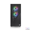 Kép 3/6 - Thermaltake Divider 370 TG ARGB Mid Tower Chassis Tempered Glass Black gépház