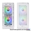 Kép 2/6 - Thermaltake View 300 MX Snow Mid Tower Chassis ARGB Tempered Glass White gépház