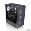 Kép 5/6 - Thermaltake S200 TG ARGB Tempered Glass Black gépház