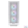 Kép 2/6 - Thermaltake S250 ARGB Tempered Glass Snow White gépház