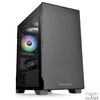 Kép 1/6 - Thermaltake S100 Tempered Glass Black gépház