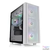 Kép 1/6 - Thermaltake H570 TG ARGB Snow Mid Tower Chassis Tempered Glass White gépház