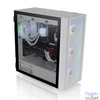 Kép 5/6 - Thermaltake H570 TG ARGB Snow Mid Tower Chassis Tempered Glass White gépház