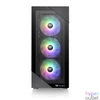 Kép 2/6 - Thermaltake View 200 TG ARGB Tempered Glass Black gépház