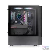 Kép 3/6 - Thermaltake View 200 TG ARGB Tempered Glass Black gépház