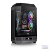 Kép 1/6 - Thermaltake The Tower 300 Tempered Glass Black gépház