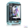 Kép 1/6 - Thermaltake The Tower 300 Tempered Glass Turquoise Blue gépház