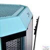 Kép 6/6 - Thermaltake The Tower 300 Tempered Glass Turquoise Blue gépház