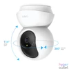 Kép 2/3 - TP-Link Tapo C210 Home Security WiFi Camera biztonsági kamera