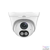 Kép 1/3 - Uniview Easystar 2MP Colorhunter turret dómkamera, 2.8mm fix objektívvel, mikrofonnal és hangszóróval IP kamera