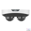 Kép 3/3 - Uniview 2x2MP kétlencsés Multiview dómkamera, 2x2,8mm-es objektívvel, 2db beépített mikrofonnal IP kamera