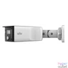 Kép 1/4 - Uniview Prime-III 8MP (3840x1080) 180°-os széles látószögű ColorHunter csőkamera, 2x4mm fix objektívvel, dual mikrofonnal és hangszóróval IP kamera