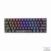 Kép 1/8 - White Shark GK-2022B Shinobi Blue Switches Mechanical 60% Gaming Keyboard Black US billentyűzet
