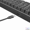 Kép 4/8 - White Shark GK-2022B Shinobi Blue Switches Mechanical 60% Gaming Keyboard Black US billentyűzet
