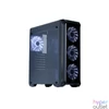 Kép 1/4 - Zalman I3 Edge Window Black gépház