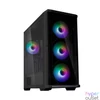 Kép 1/11 - Zalman Z10 Duo RGB Tempered Glass Black gépház