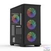 Kép 10/11 - Zalman Z10 Duo RGB Tempered Glass Black gépház