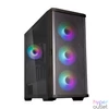 Kép 2/11 - Zalman Z10 Duo RGB Tempered Glass Black gépház