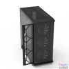Kép 6/11 - Zalman Z10 Duo RGB Tempered Glass Black gépház