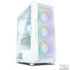 Kép 2/6 - Zalman I3 Neo Tempered Glass White gépház