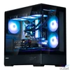 Kép 1/9 - Zalman P30 Tempered Glass Black gépház