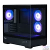 Kép 4/9 - Zalman P30 Tempered Glass Black gépház