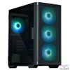 Kép 1/9 - Zalman M4 Tempered Glass Black gépház