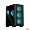 Kép 2/9 - Zalman M4 Tempered Glass Black gépház