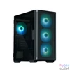 Kép 3/9 - Zalman M4 Tempered Glass Black gépház