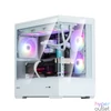 Kép 8/11 - Zalman P30 V2 Tempered Glass White gépház