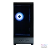 Kép 3/8 - Zalman P50 DS Tempered Glass Black gépház