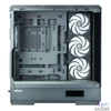 Kép 4/8 - Zalman P50 DS Tempered Glass Black gépház