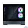 Kép 2/11 - Zalman P30 V2 Tempered Glass Black gépház