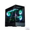 Kép 7/11 - Zalman P30 V2 Tempered Glass Black gépház