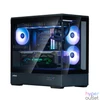 Kép 8/11 - Zalman P30 V2 Tempered Glass Black gépház